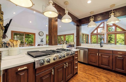 Avon House | Charming Mountain Home by InvitedHome | Hike, Bike, Hot Tub, Summer Patio, BBQ