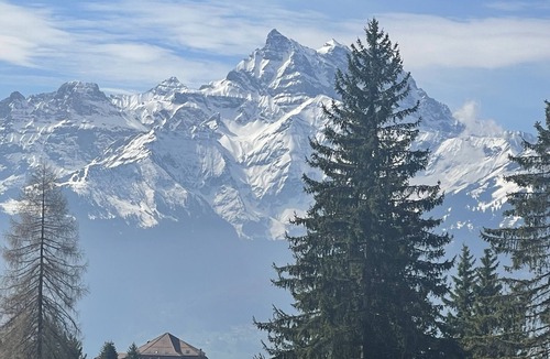Villars-sur-Ollon Ski Chalet | Charming Mountain Ski Chalet in the Swiss Alpes ski in/out