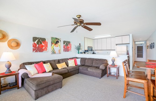 Wailua Condo | Charming Oceanfront Top Floor Condo at Wailua Bay with Stunning Views and Local Fisherman Sightings!