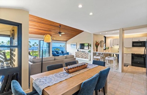 Wailea Condo | Charming Oceanview Oasis: Wailea Elua 802 Surrounded by Lush Tropical Grounds