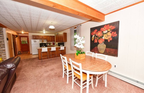 Eidelweiss Village House | Charming Pet Friendly 4-Season Getaway w/Fire Pit & Basement Game Room!