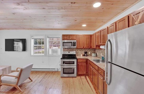 Canadensis Apartment | Charming Pocono Boutique | Firepits | Pickleball