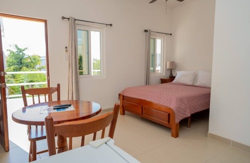 Caye Caulker Apartment | "Charming Private Balcony Studio: Your Perfect Retreat Awaits!"