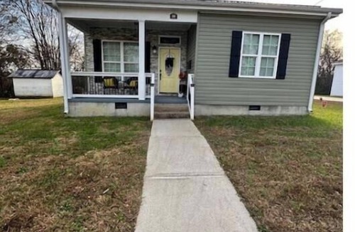 South Boston House | Charming remodeled historic home in the small town of South Boston, Virginia.