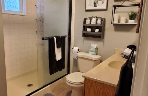 Hale Cabin | Charming rental within walking distance to public boat launch on Sage Lake!