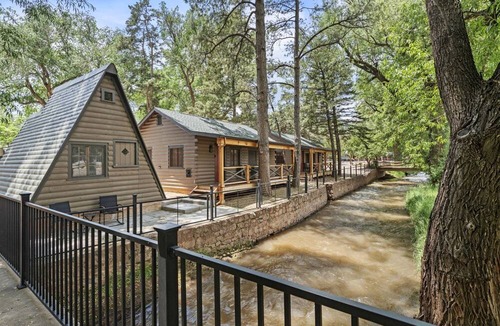 Colorado Springs Cabin | Charming Rustic Cabins with Private Outdoor Spaces near Garden of the Gods in Colorado Springs, Colorado