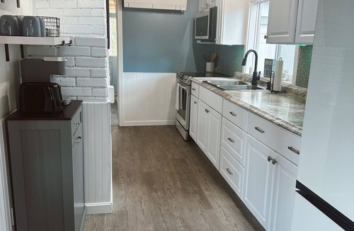 Monmouth Cottage | Charming Sand Pond Cottage Steps from Pristine Tacoma Lakes Water