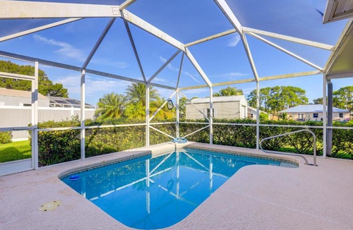 Port Saint Lucie House | Charming St Lucie River Retreat w/Pool & Dock!