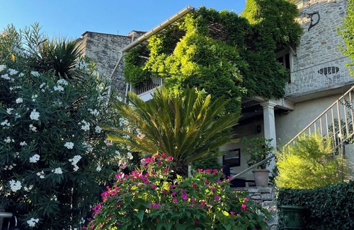 Brignon Apartment | Charming Stone Apartment house, with swimming pool near Uzès