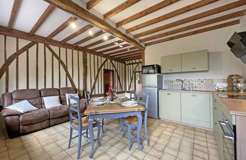 Mantilly Cottage | Charming stone cottage in the heart of Normandy with garden and BBQ