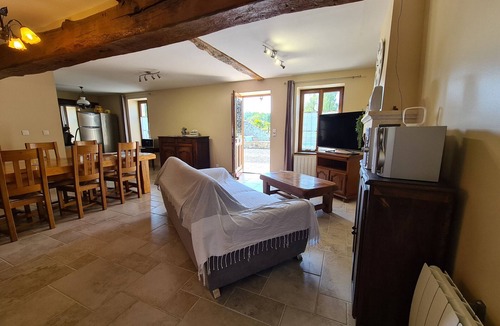 Prissac Cottage | Charming stone cottage with pool, large garden, and nearby hiking trails in Brenne Natural Park