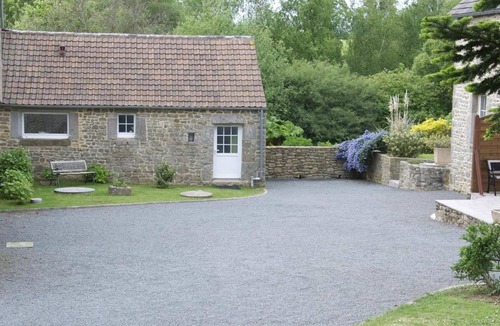 Clitourps Cottage | Charming stone house, enclosed garden in Val de Saire