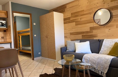 Le Grand-Bornand Apartment | Charming Studio + Sleeping area (22m2 - 4Pers.)