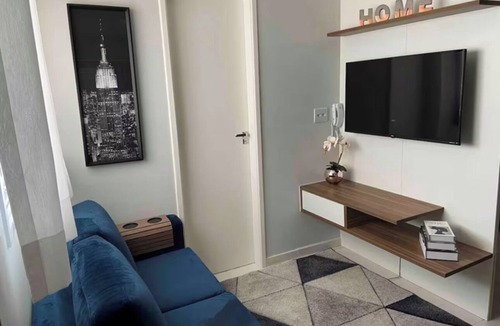 Zona Leste Apartment | Charming studio apartment with parking space. Near Anália Franco and Tatuapé Shopping Malls.
