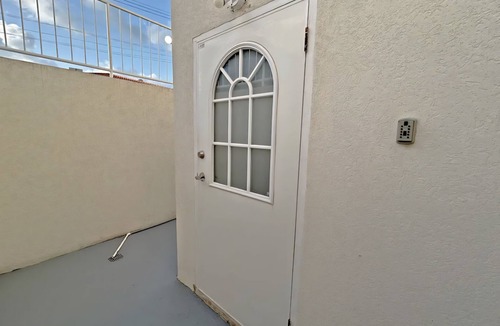 Oistins Apartment | Charming studio in quiet, adorable location in Christ Church with WiFi, AC & TV.