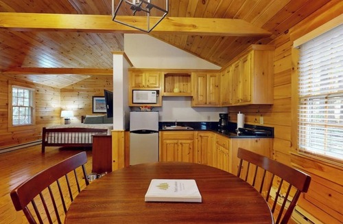 Northport Cabin | Charming studio cabin near hiking trails with firepit, & AC