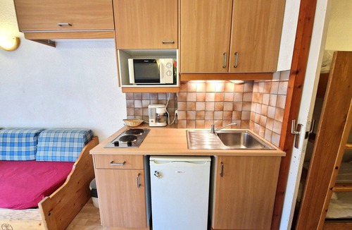 Valfrejus Apartment | Charming studio for 2-3 people with balcony in Valfréjus