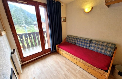 Valfrejus Apartment | Charming studio for 2-3 people with balcony in Valfréjus