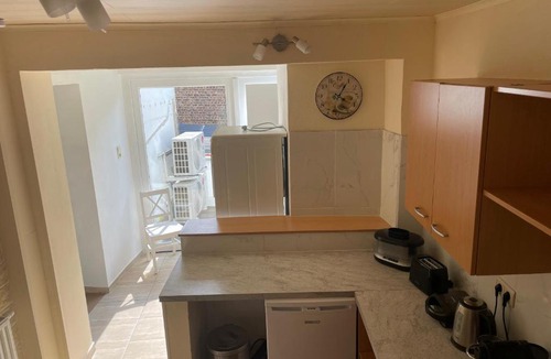 Roux Apartment | Charming Studio in Charleroi City Center, 75 m² with Terrace