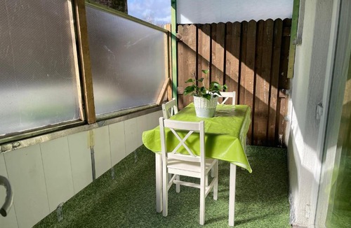 Roux Apartment | Charming Studio in Charleroi City Center, 75 m² with Terrace