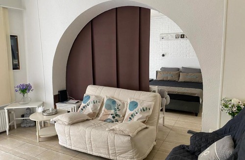 Roux Apartment | Charming Studio in Charleroi City Center, 75 m² with Terrace