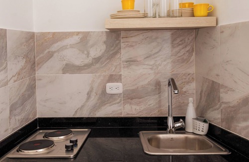 San Gil Apartment | Charming studio in San Gil. Swimming pool, sauna, turco, terrace and free WiFi