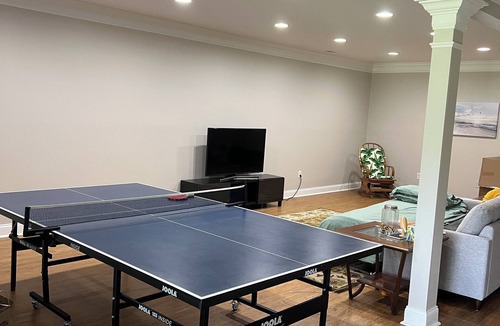 Woodbine House | Charming studio with 1 queen sofa bed and 1 full bath . With AC, WiFi and TV