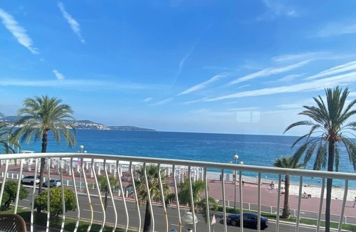 Fabron Apartment | Charming Studio with Panoramic View of the Mediterranean Sea in Nice