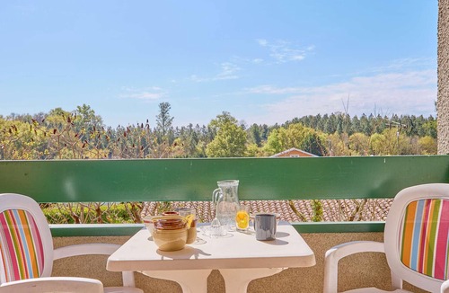Barbotan-les-Thermes Apartment | Charming T1 bis with balcony and pets allowed in Barbotan