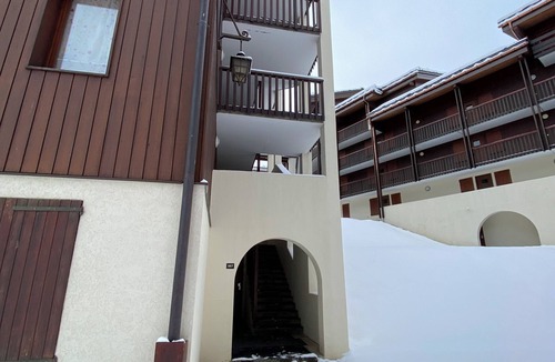 Valmorel Apartment | Charming T2 - At the foot of the slopes with parking, mountain view!