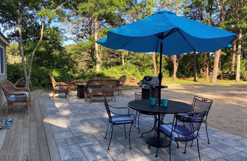 Bass River Cottage | Charming/Tiny Blue Heron Cottage - 1/2 mile2beach-Dog OK-Firepit