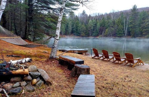 Wevertown Cabin | Charming Tiny House Rental with a Wood-Burning Fireplace near Gore Mountain, New York