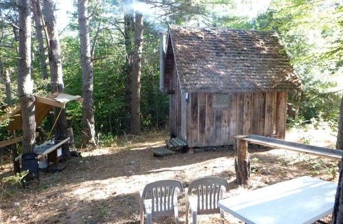 Wevertown Cabin | Charming Tiny House Rental with a Wood-Burning Fireplace near Gore Mountain, New York