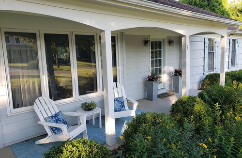 Silver Beach House | Charming updated home with pool on quiet street. Near Silver Beach