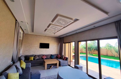 Ait Zat Villa | Charming villa with 2 bedrooms and AC, WiFi in welcoming Marrakech