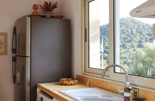 Figari Villa | Charming villa with infinity pool & panoramic view of the sea & Corsican scrubland