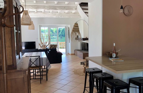 Marssac-sur-Tarn House | CHARMING WATERFRONT GITE WITH PRIVATE PONTOON, ROWBOAT AND CANOE