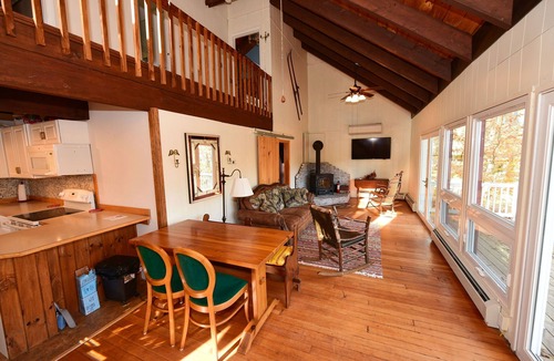 Eidelweiss Village House | Charming Waterfront House with Large Deck, Short Drive to North Conway