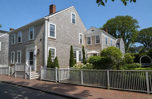 Nantucket Town House | Charming White Unit - King Bed and Private Bath