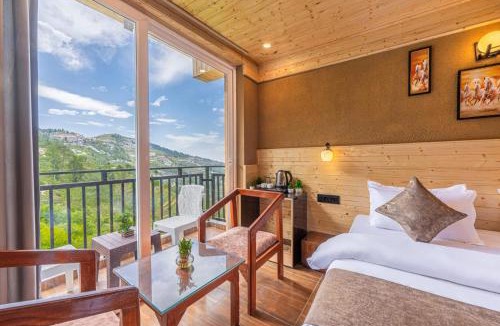 Kufri Apartment | Charvi Regency I Vacations I Conference I Mice I Family Events I Open Air Terrace I Sky Bonfire I Wooden Rooms With Pvt Balconies I Charvi Retreat by Exotic Stays
