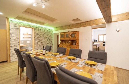 Sent Apartment | Chasa Capricorn Sent: Spacious 5-room apartment in alpine chic style in the heart of Sent