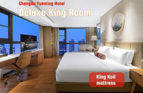 Qingyang Hotel | Chengdu Yueming Hotel,2-min walk to metro,Close to Kuanzhai Alley and Jinsha Site Museum, International Traveler Friendly,Free self-service laundry&coffee, Free Chengdu snacks& Chinese tea,Free high-speed WIFI,Free travel consulting service