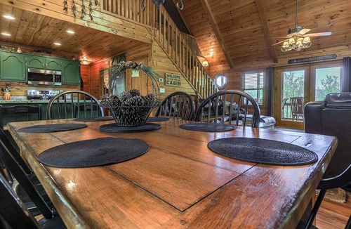 Foxfire Estates Cabin | Cherokee Dreamer`s Den | Blue Ridge, GA