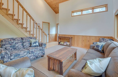 Chetek Cabin | Chetek Lodge w/ Deck on Moose Ear Creek!