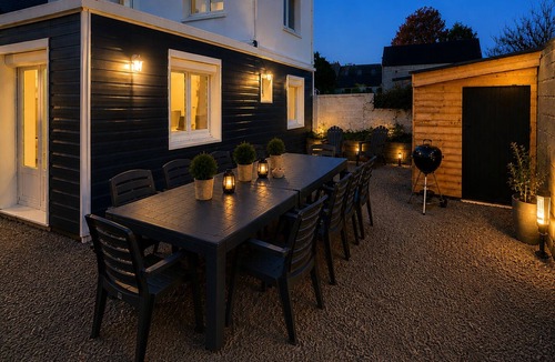 Urville-Nacqueville House | "Chez G & G" Renovated family home sleeps 8, walking distance to beach.