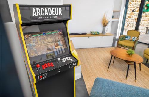 Saint-Pair-sur-Mer Villa | CHEZDAMDAM - la Zinguerie de la Plage - plage 300m, babyfoot, arcade, pingpong
