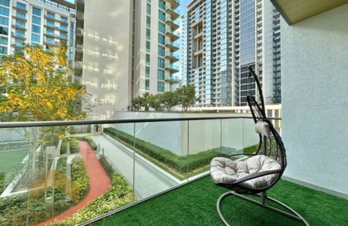 Ras Al Khor Industrial Area Apartment | Chic studio apartment with AC, fitness room in wonderful Sohba Hartland Dubai