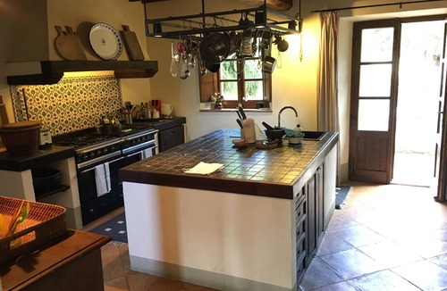 Gaiole in Chianti Villa | Chianti Villa with pool far reaching views towards the sunset in woods&vineyards