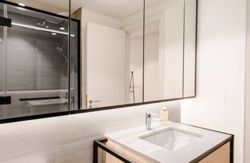 Ras Al Khor Industrial Area Apartment | Chic 1-bedroom apartment in nice Sobha Hartland with AC, fitness room, WiFi