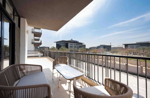 New Cairo Apartment | Chic 3BR Serviced Apart At Cairo Festival City